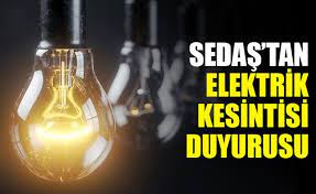 Sedaş'tan gebze bölgesinde elektrik kesintisi uyarı ve duyurusu. Sedas Tan Elektrik Kesintisi Duyurusu Kocaeli Baris Gazetesi