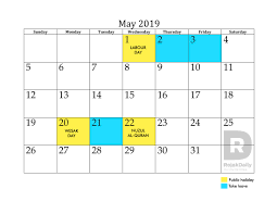 The minimum wage in malaysia is currently set at rm1,000 a month for peninsular malaysia and rm920 per month for sabah, sarawak, and labuan. A Complete Guide On When To Apply Leave For Long Holidays This Year Lifestyle Rojak Daily