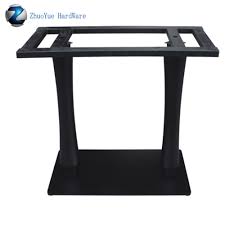 Bar height table legs wood. Zhuoyue Furniture Wholesale Metal Bar Height Cast Iron Patio Table Legs Removable Rectangle Table Base Furniture Legs Aliexpress