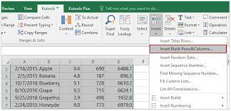 You can also select a cell in the row above which you want to insert a new. How To Quickly Insert Multiple Blank Rows Or Columns In Excel At Once