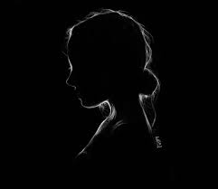 Background Woman Black And White Portrait Photography Girl Silhouette By Padoodle On Deviantart Girl Silhouette Black Background Photography Chiaroscuro Photography