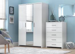 2 door wardrobe with mirror, 4. Buy Habitat Broadway Gloss 4 Piece 3 Door Wardrobe Set White Bedroom Furniture Sets Argos White Gloss Bedroom Furniture White Wardrobe Bedroom Wardrobe Design Bedroom