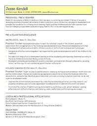 I am a dedicated, patient and sincere individual with excellent teaching skills. Resume Cover Letter For Early Childhood Education May 2021