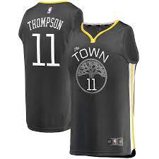 Ideal gift for family and friends for birthday. Men S Golden State Warriors Klay Thompson Fanatics Branded Charcoal Fast Break Replica Player Jersey Statement Edition
