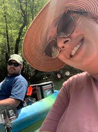 enjoying river ride in south georgia