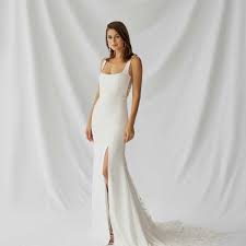The designer's sensibilities cater to the less traditional bride who wants to feel like her most authentic self on her wedding day. New Alexandra Grecco Wedding Dresses Plus Past Collections