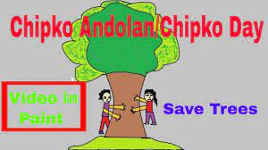 Art and sketch 711.159 views2 year ago. The Chipko Andolan Chipko Movement Chipko Day Paint Video Youtube