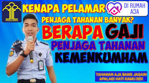 Check spelling or type a new query. Gaji Penjaga Tahanan Kemenkumham Terbaru Kenapa Pelamar Penjaga Tahanan Banyak Gaji Sipir Penjara Youtube