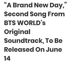 We did not find results for: Bts World Releases 2nd Song A Brand New Day Bts Amino