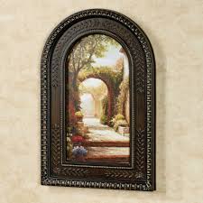 Beautifully handmade for you out of the finest materials and archival quality papers. Pomeriggio Arched Framed Wall Art
