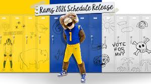 A dynamite schedule - Los Angeles - Rams
