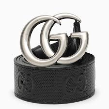 GUCCI Black Marmont belt with GG leather | TheDoubleF