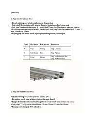 Berikut ini daftar harga pipa pvc, harga pipa galvanis, harga pipa paralon dan harga pipa besi terbaru. Paip Poli Pvc N Bg