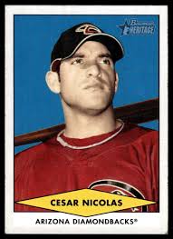 2007 Bowman Heritage #BHP4 Cesar Nicolas Prospects
