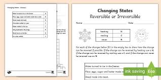 States Of Matter Worksheet For Kids Science Year 3 6