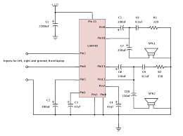 Home > circuit diagram > amplifier circuit >. La4440 Audio Amplifier Circuit
