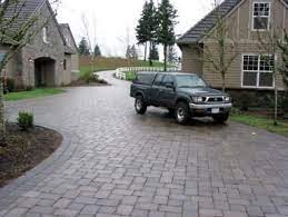Elegant Driveway Western Interlock Paving Stones Paver Patio Patio