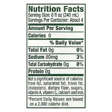 Canada dry ginger ale nutrition facts. Canada Dry Ginger Ale Diet