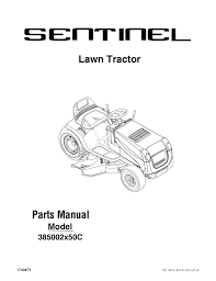 Let us set it up for you. Sentinel Lawn Tractor 385002x50c Manualzz