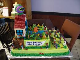 Plants Vs Zombies Birthday Cake Plants Vs Zombies Birthday Party Zombie Birthday Zombie Birthday Parties