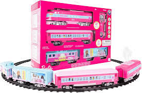 Barbie Malibu Express Battery Operated O-Gauge Train Set – Trainparty.com