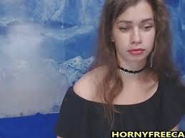 18yo cutie's first time on cam. 18yo Russian Teen First Time On Cam And Really Shy Hard Porn