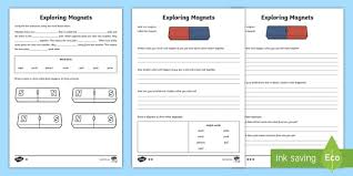 Help third graders deepen skills with lessons, learning activities, and 3rd grade worksheets. Exploring Magnets Differentiated Activity Sheets