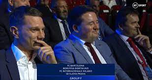 All information about slavia prague (fortuna liga) current squad with market values transfers rumours player stats fixtures news. Slavia Prague Delegates Burst Out Laughing As Club Is Drawn In Champions League Group Of Death Metro News