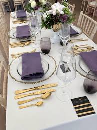 The main purpose of charger plates is to add a decorative feel to the table and act as a base for other dishes like dinner plates. Glass Gold Beaded Charger Plate A Place Setting