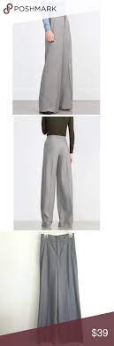 Zara Woman Studio High Waisted Wide Leg Trousers Wide Leg Trousers Zara Women Zara