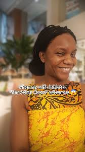 When my wife @yetundeedunjobi initiates "The Other Room" advances 😳😳😳😂,  IYANU NI O!!!