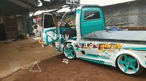 Modifikasi Mobil Pick Up Carry Sederhana Youtube
