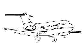 75 pesawat jet clipart gratis domain publik vektor. Mewarnai Gambar Pesawat Radea