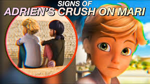 ALL signs of Adrien's CRUSH