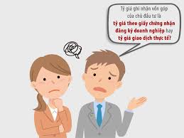 Tỷ giá ghi nhận vốn góp - Gonnapass