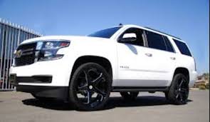 Love White On Black But Not These Rims Mommy Car Chevy Tahoe Black Tahoe Black Chevy Tahoe