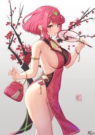 Rule 34 - Japanese Clothes Looking At Viewer Monolith Soft Nintendo No Bra  No Panties Pyra Red Hair Xenoblade (series) Xenoblade Chronicles 2 | 8620270