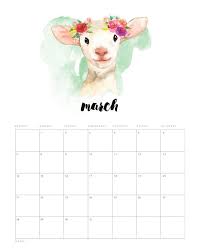 Free Printable 2021 Watercolor Animal Calendar The Cottage Market In 2020 Watercolor Animals Printable Calendar Template Cute Calendar