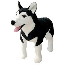 Fancytrader 39 Buyuk Pop Anime Pelus Oyuncak Kopek Simulasyon Dolmasi Siyah Husky Bebek Ev Dekorasyon Fotograf Prop Cocuklar Hediye 100cm Gercek Benzeri Pelus Aliexpress