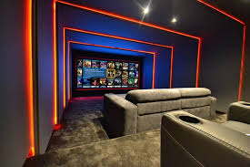 In some circumstances a basement should be separated from the rest of the house using an fd20 fire door. Redesign Of The Basement Home Cinema Installation At Our Leeds Home Technology Show House Home Cinema Room Living Room Theaters Led Strip Lighting