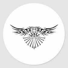 And, hawk is undoubtedly one of the popular tribal tattoo themes. Tribal Hawk Tattoo Design Sticker Zazzle Com