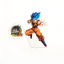 Goku contro hit usa il super saiyan blue con kaioken. Dragon Ball Super Goku Dio Super Saiyan Blu Capelli Acrilico Stand Figura Gioco Anime Acquista In Modo Economico Spedizione Gratuita Recensioni Reali Con Foto Joom