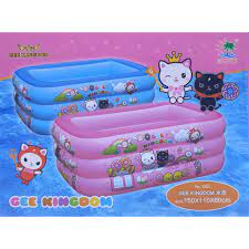 Dukung dengan like dan subscribe gratissss.bye. Cr Mainan Anak Kolam Renang Karet Anak 1 5m 1 8m Baby Bathttub Kolam Mandi Bayi Swimming Pool Shopee Indonesia