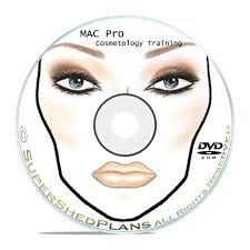 1800 makeup face charts mac pro bible cosmetics manual training dvd cd b51