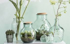 Bottles Pots With Lids Lab Ware Jars Apothecary Bottles Little Glass Houses Corked Cylinder Vases Glass War Terrarium Open Terrariums Decorative Pebbles