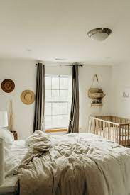 Curate a corner in the master bedroom with nursery furniture. Rios Master Bedroom Update Nursery Nook Reveal