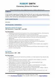 Chronological resume format, functional resume format, or combo resume format? Art Teacher Resume Samples Qwikresume
