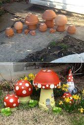 Berenice Celaya Clevere Diy Frauenwelt Fur Garten Hof Ideen Mit Terrakottatopfen Und In 2020 Diy Gartenprojekte Topfgarten Diy Gartenbau