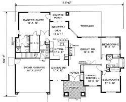 An open floor plan promotes easy livability, while the master bedroom is located at the back of the house for added privacy. 75 Single Story Homes Floor Plans Ideas Floor Plans House Plans House Floor Plans