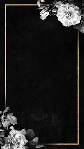 Background Flower Frame Black And White Download Premium Vector Of Blank Floral Golden Frame Mobile Phone Flower Background Wallpaper Flower Phone Wallpaper Gold Wallpaper Background